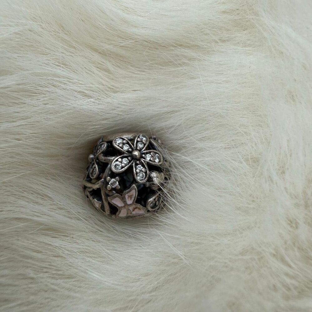 Pandora Sterling Silver Dazzling Daisy Fairy Charm